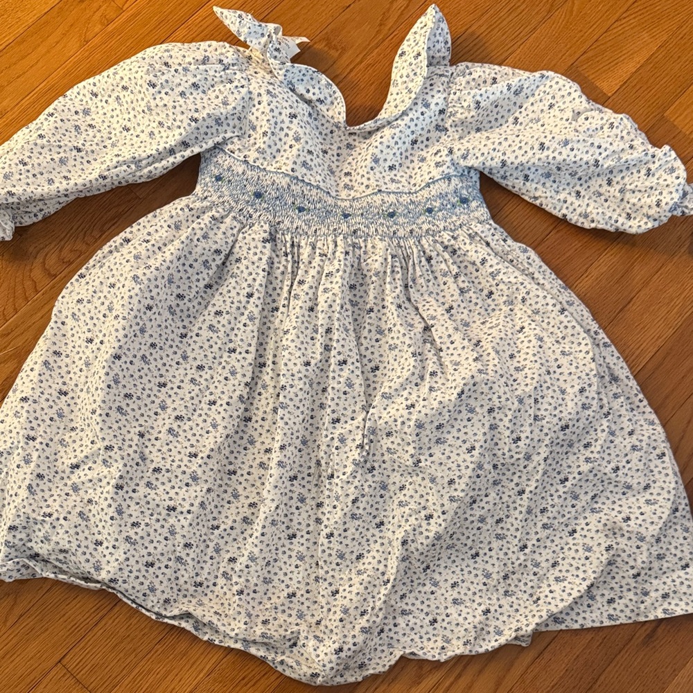 Nantucket Kids  Floral Long Sleeve Dress